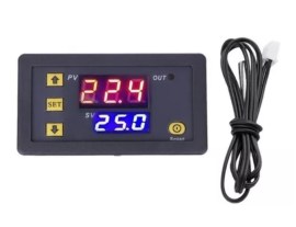 Controlador Temperatura Bivolt 110/220V Termostato 12V - W3230